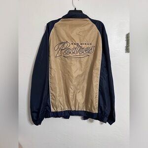 Vintage San Diego Padres Embroidered Windbreaker
